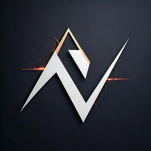 Firefly -A- -N- as a thunder, minimalistic as a logo 90688